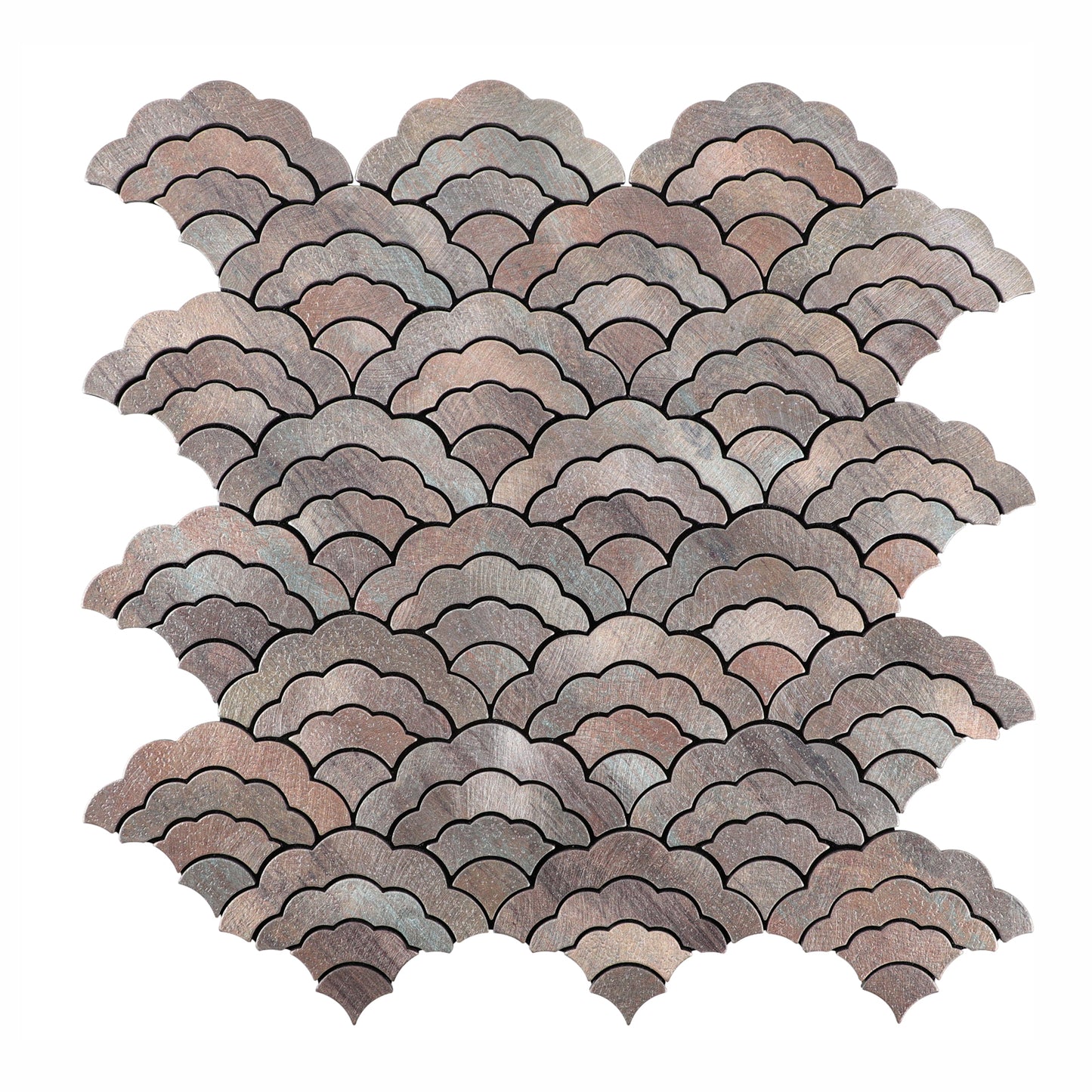 Metal Cloud-Shaped Peel and Stick Backsplash Wall Tile
