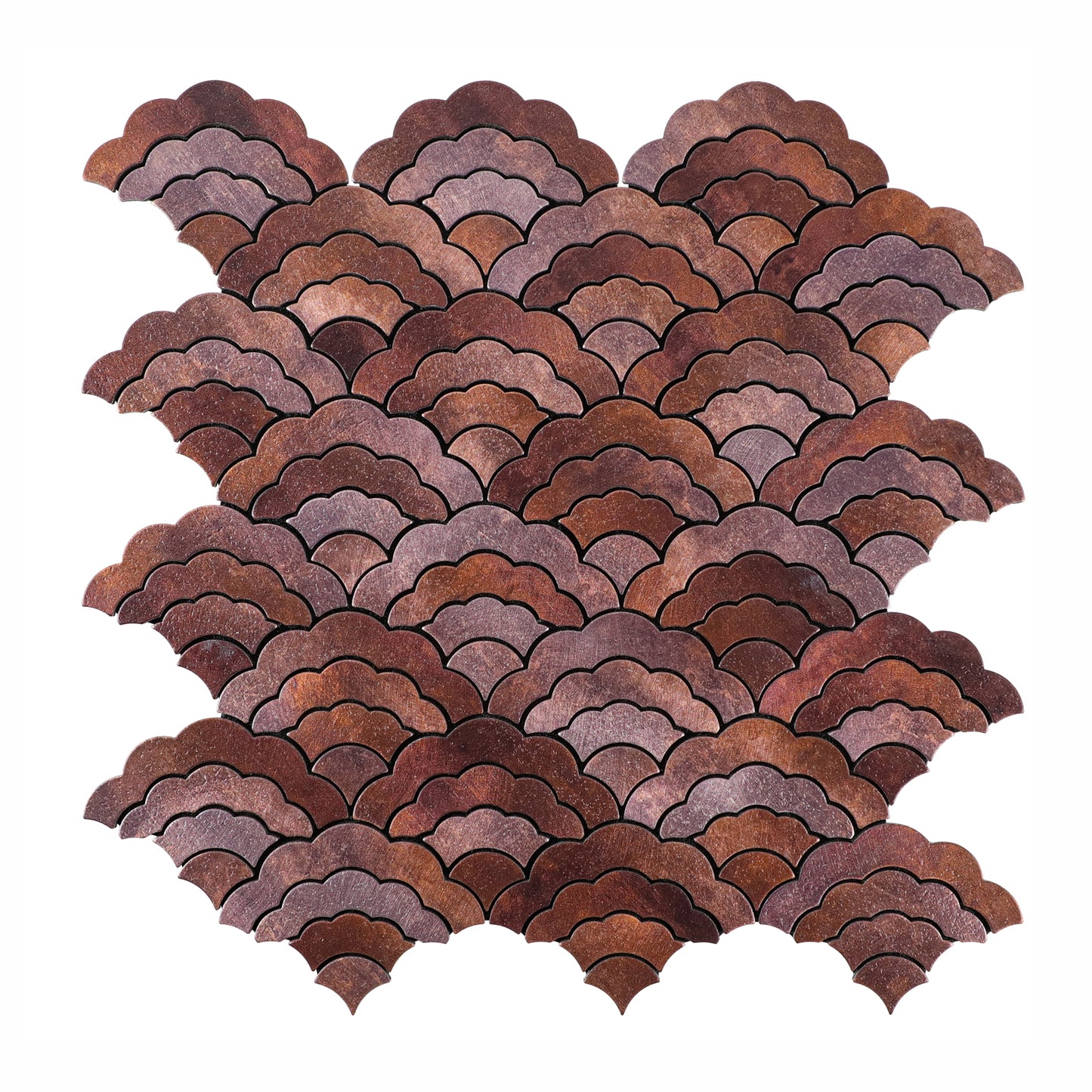 Metal Cloud-Shaped Peel and Stick Backsplash Wall Tile