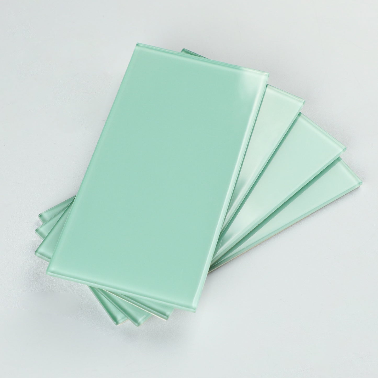 Blue Peel and Stick Backsplash Wall Tile