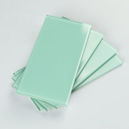 Blue Peel and Stick Backsplash Wall Tile