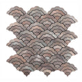 Metal Cloud-Shaped Peel and Stick Backsplash Wall Tile