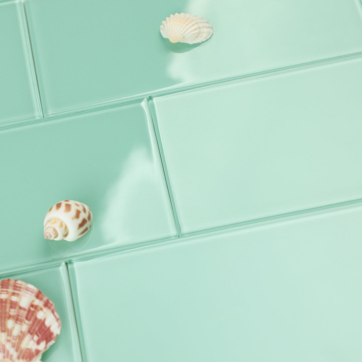 Blue Peel and Stick Backsplash Wall Tile