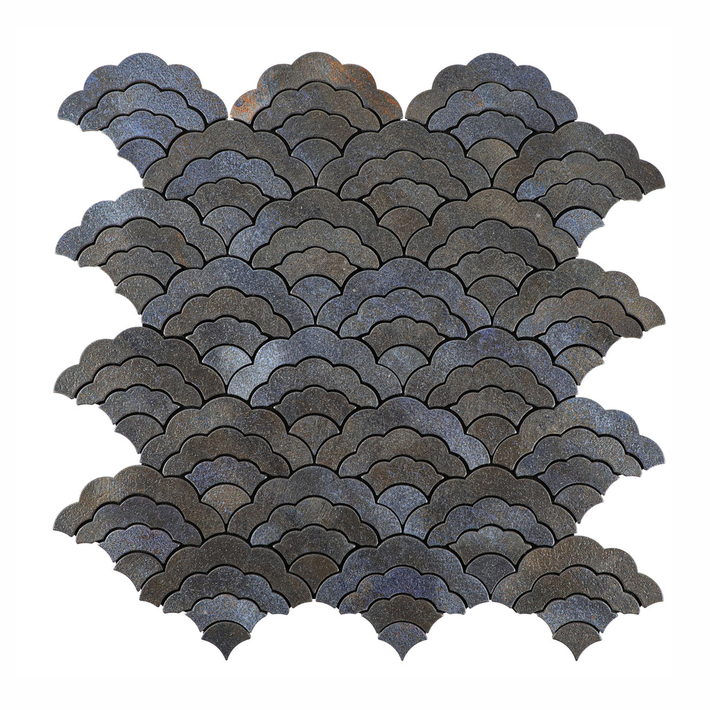 Metal Cloud-Shaped Peel and Stick Backsplash Wall Tile