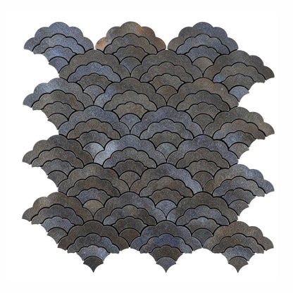 Metal Cloud-Shaped Peel and Stick Backsplash Wall Tile
