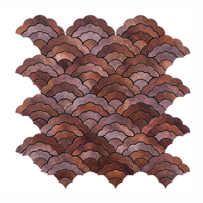 Metal Cloud-Shaped Peel and Stick Backsplash Wall Tile