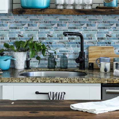 Marble Peel and Stick Backsplash Tile