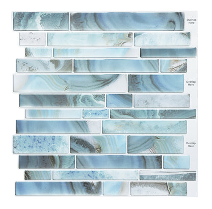 Marble Peel and Stick Backsplash Tile