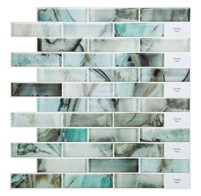 Marble Peel and Stick Backsplash Tile