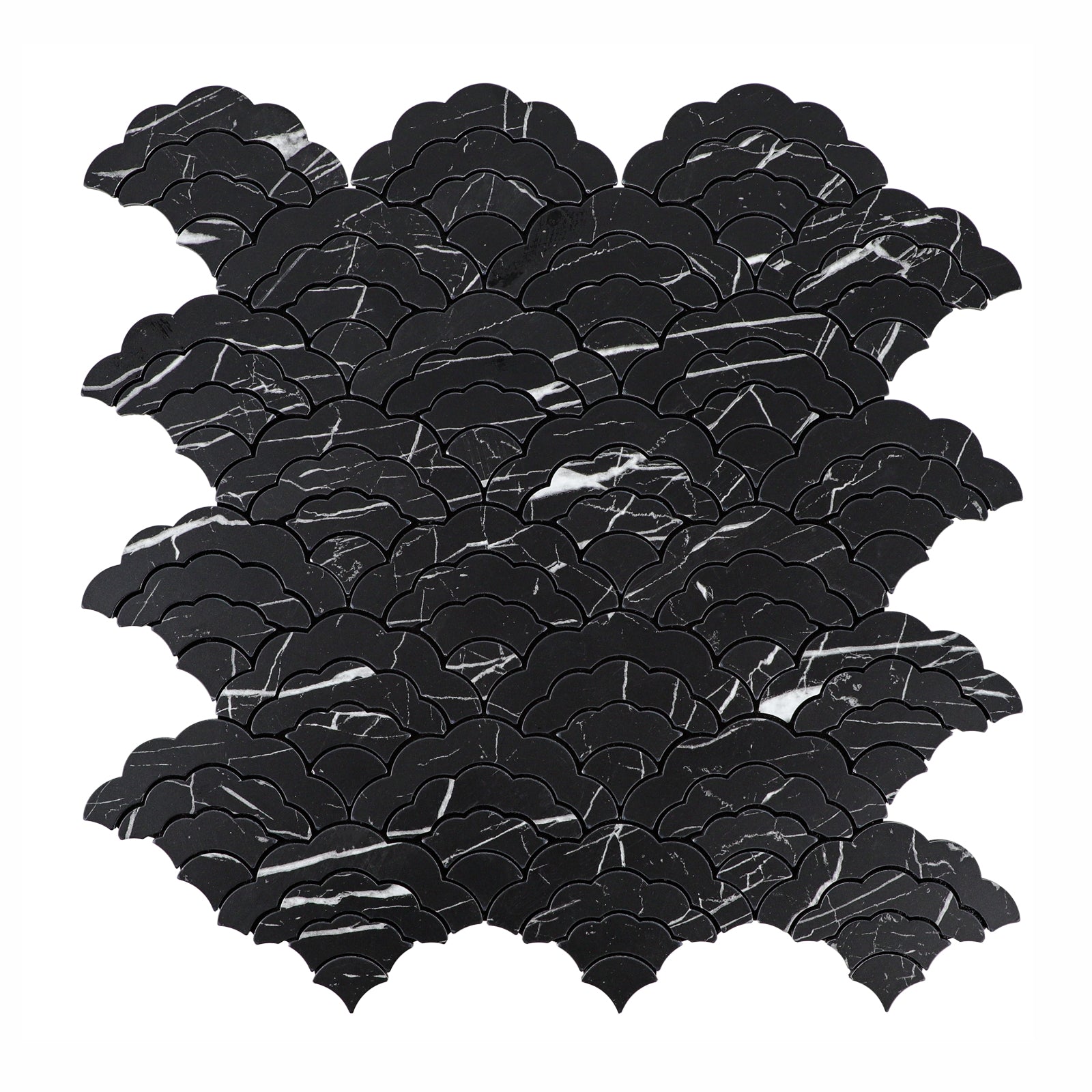 Marble Cloud-Shaped Peel and Stick Backsplash Wall Tile