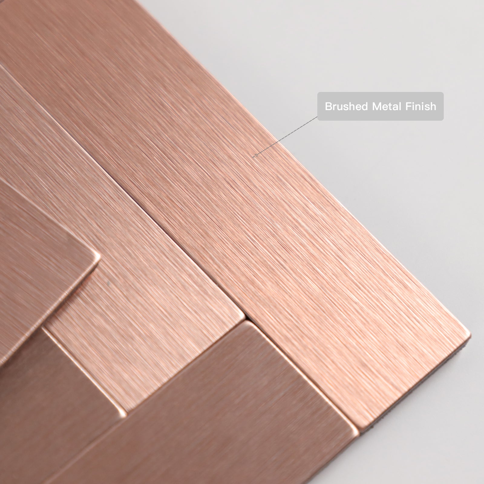 Herringbone Peel and Stick Backsplash Wall Tile