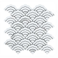 Marble Cloud-Shaped Peel and Stick Backsplash Wall Tile