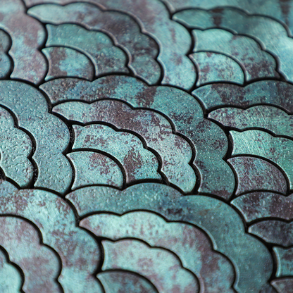 Metal Cloud-Shaped Peel and Stick Backsplash Wall Tile