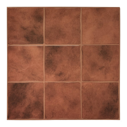 3D Safi Orange Faux Spanish Handmade Peel and Stick Backsplash Wall Tile
