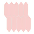 Look hexagon Peel and Stick Wall Tile for Bathroom Wall
