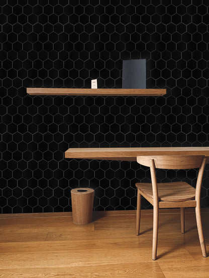 3D Hexagon Peel and Stick Backsplash Tile