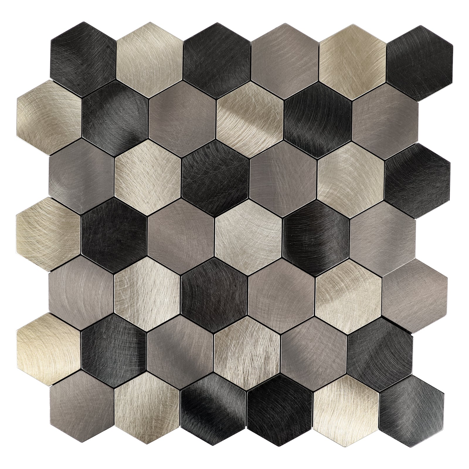 3D Hexagon Peel and Stick Backsplash Tile